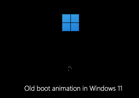 How to enable new boot animation on Windows 11