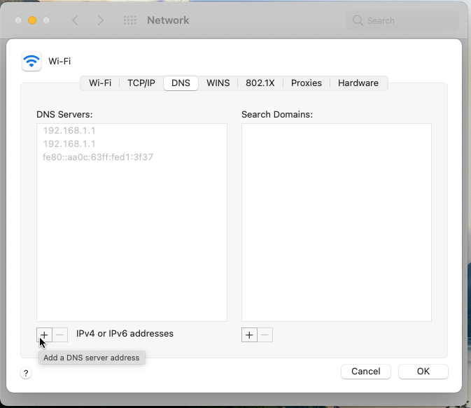 How to change your DNS Server on a Mac 2