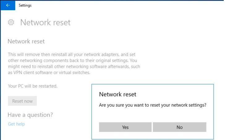 Fix: No internet access in Windows 10