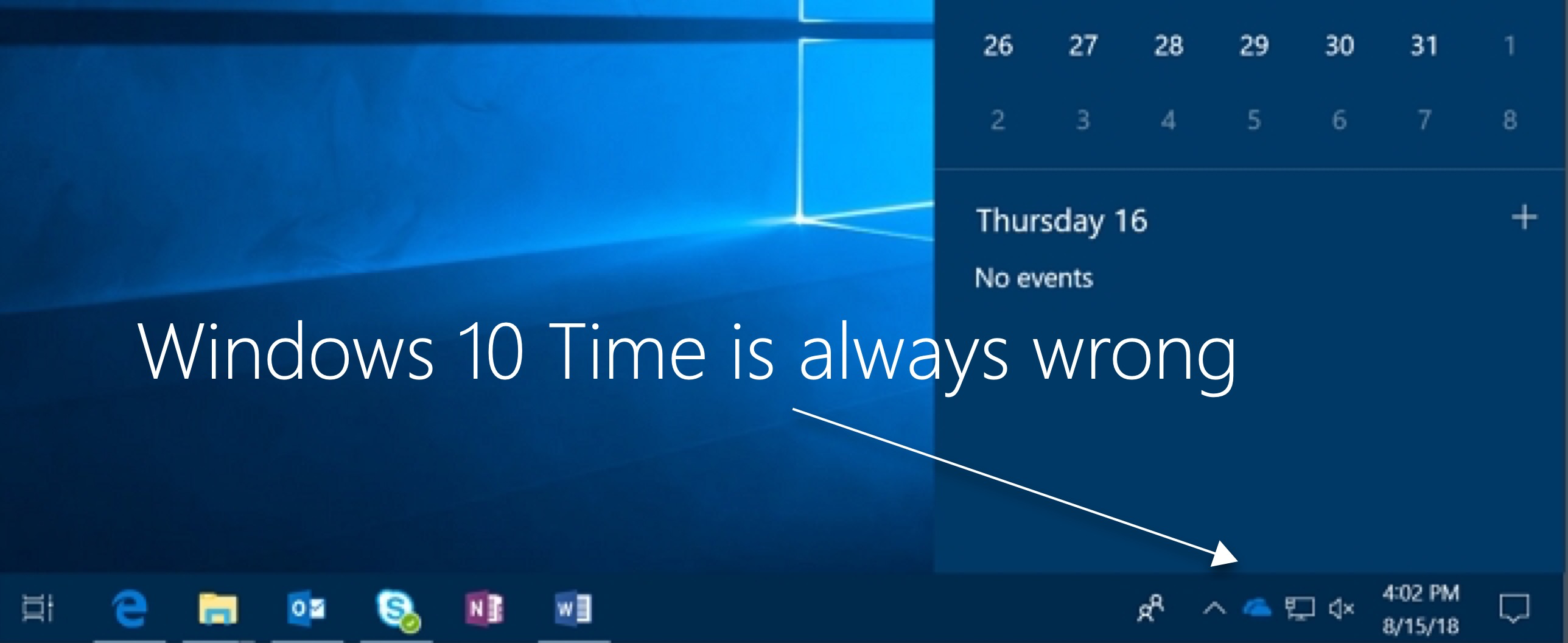 FIX Windows 10 Time Is Always Wrong